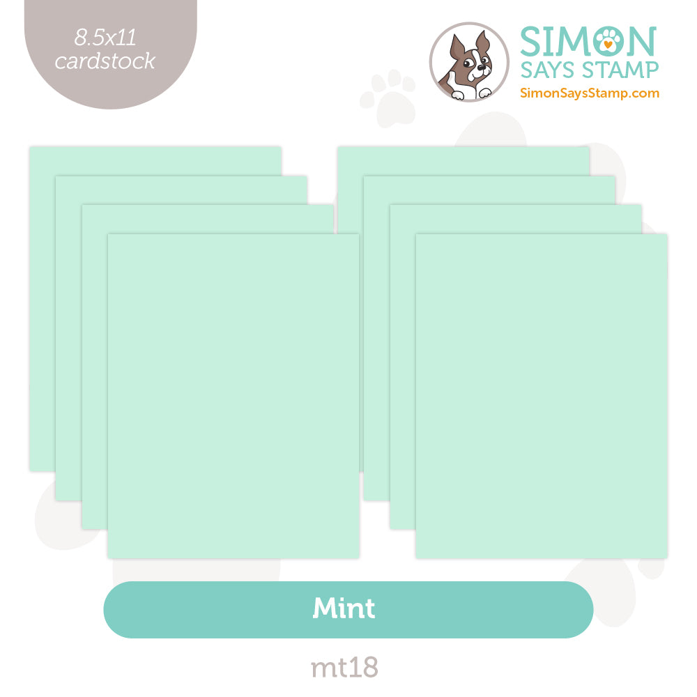 Simon Says Stamp Cardstock 100lb Mint MT18