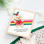 s5-609 Spellbinders Dancin' Gingerbread Etched Dies holiday wishes