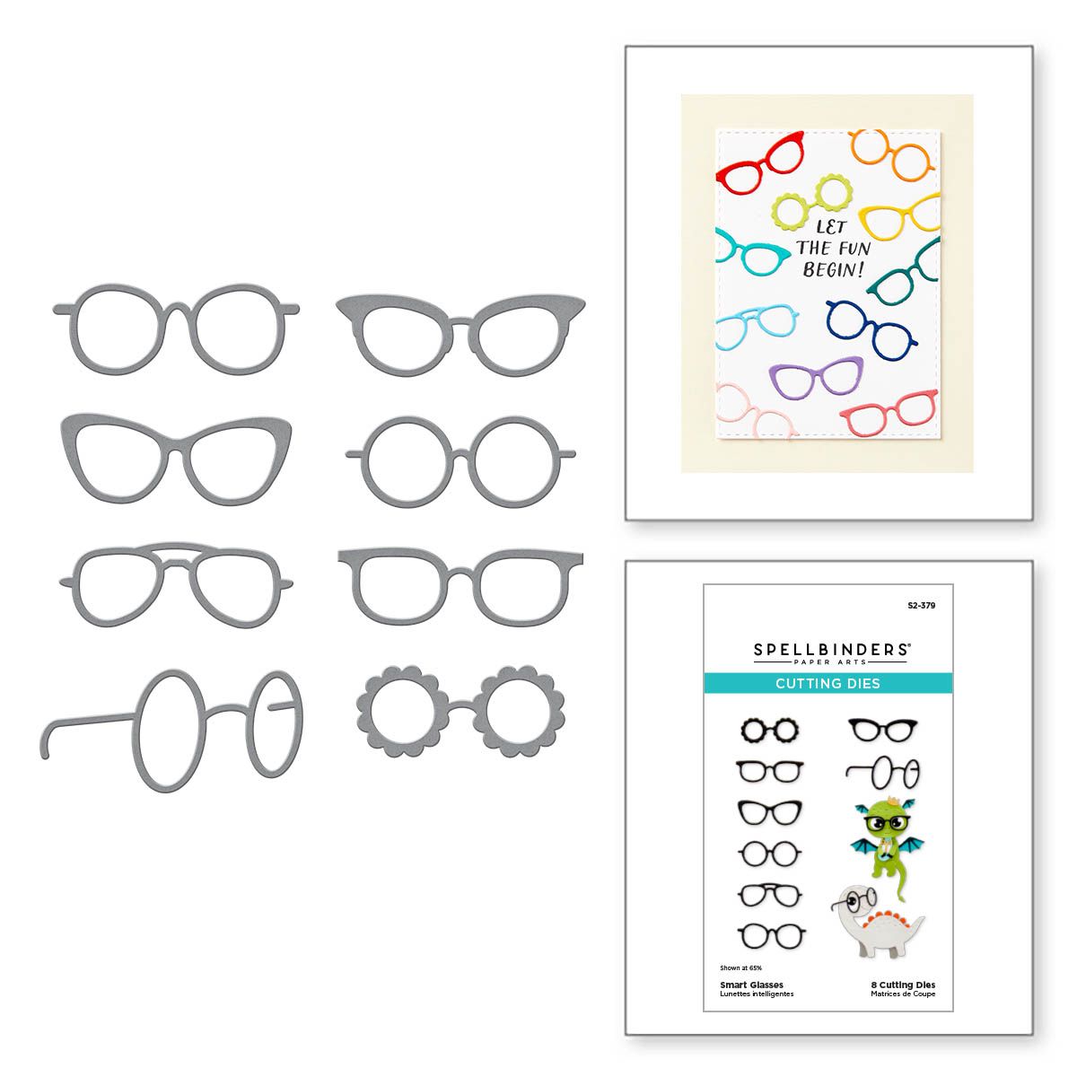 s2-379 Spellbinders Smart Glasses Etched Dies product image