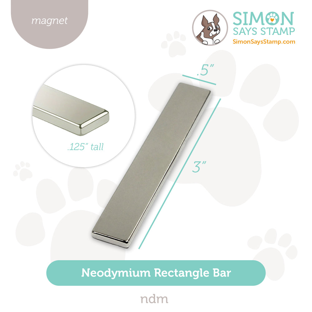 Simon Says Stamp NEODYMIUM BAR MAGNET Rectangle NBM