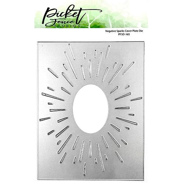 Picket Fence Studios NEGATIVE SPARKS COVER PLATE Die pfsd165