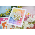 CZ Design Stamps And Dies Noted Heart Smitten Love Card | color-code:ALT01