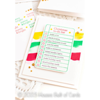 CZ Design Clear Stamps Noted Holiday cz383c Season Of Wonder Christmas Card | color-code:ALT02