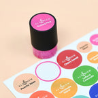 Altenew Small and Mini Blending Brushes Label Set 2023 Amy Tangerine Collection alt7983 stickers