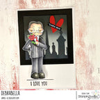 Stamping Bella Oddball Spooky Guy Cling Stamp eb1257 love you gomez addams