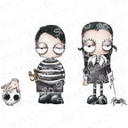 Stamping Bella Oddball Spooky Kids Cling Stamps eb1259