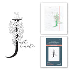 bp-133 Spellbinders Floral J and Sentiment Press Plates product image