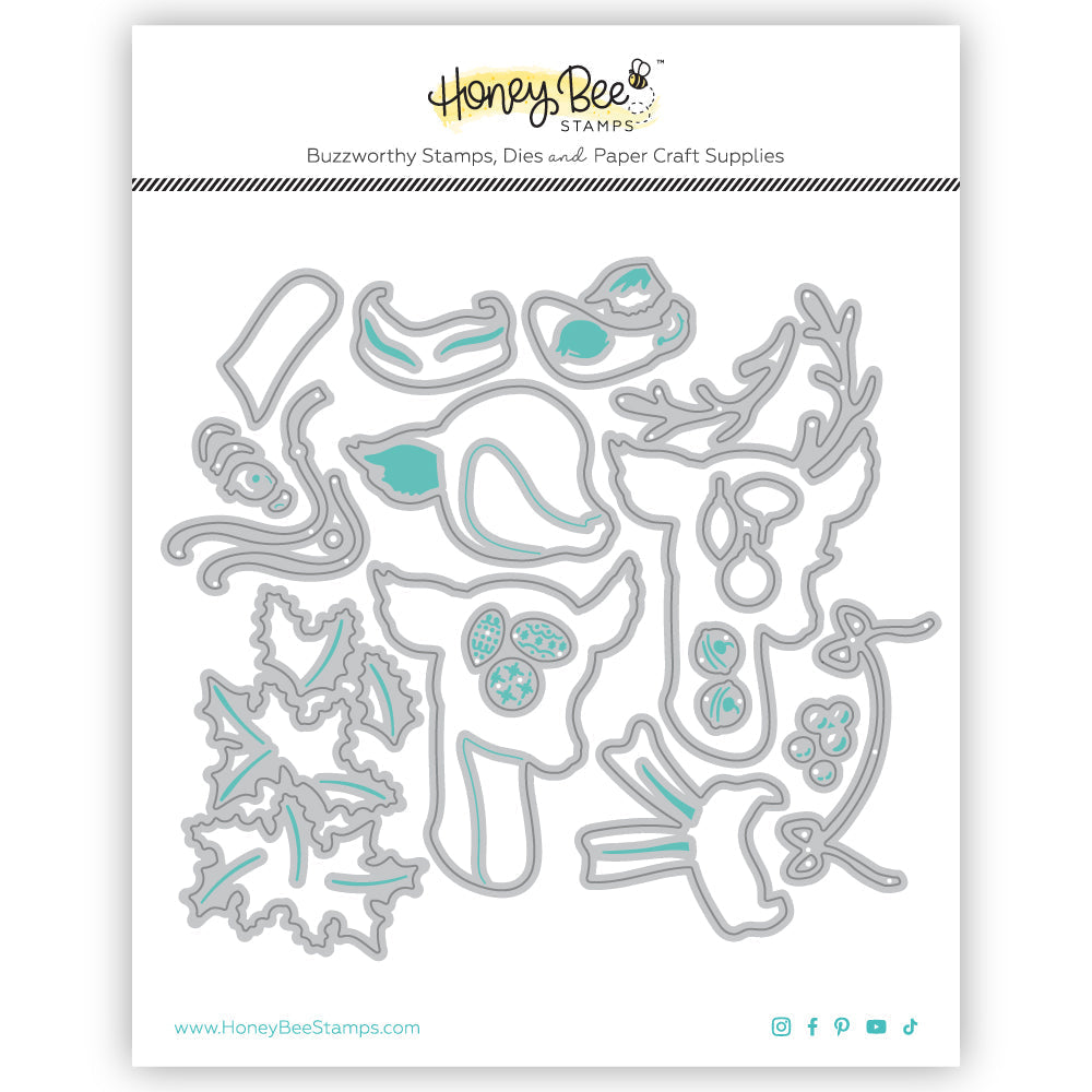 oney Bee Lovely Layers Vintage Reindeer Dies hbds-llvinrd Product Image