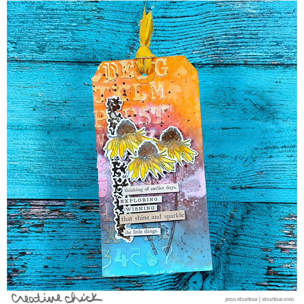 Simon Says Stamp Ornate Trims Wafer Dies 326sss Floral Tag | color-code:ALT06