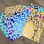 Therm O Web Deco Foil Groovy Toner Card Fronts 5689 Samples