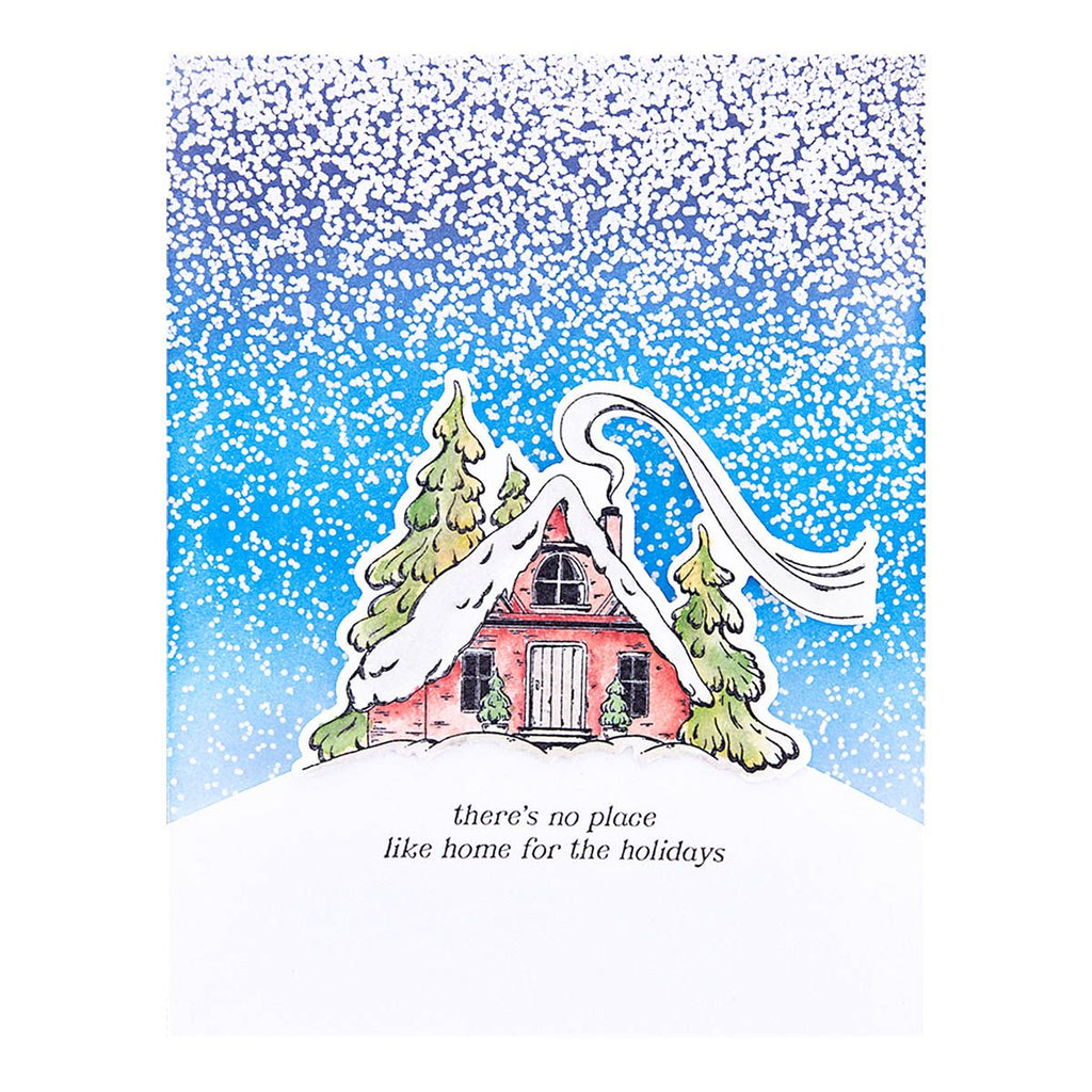 S4-1310 Spellbinders Winter Wonderland Etched Dies by Simon Hurley house
