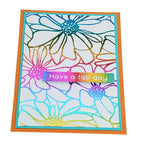 Therm O Web Deco Foil Bold Blooms Toner Card Fronts 5687 Fab Day