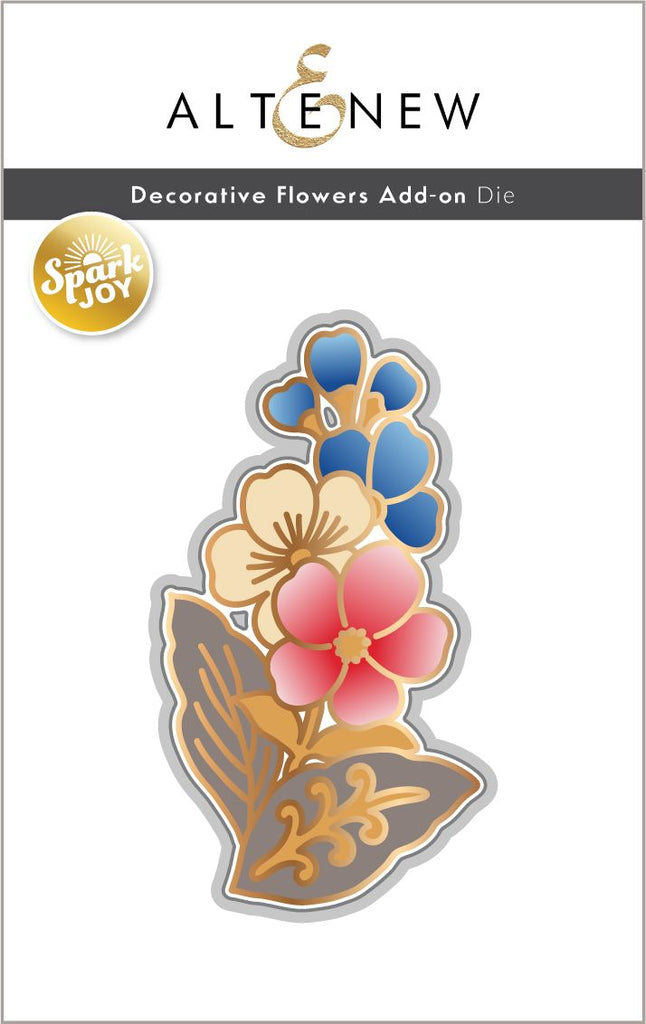 Altenew Spark Joy Decorative Flowers Add On Dies ALT7790