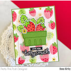 Pretty Pink Posh Fresh Berries Clear Stamps Berry
