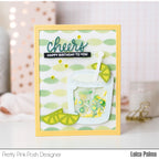 Pretty Pink Posh Fruit Mug Additions Dies Cheers