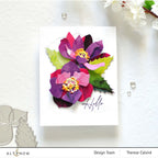 Altenew Elegant Saying Dies ALT7868 flowers
