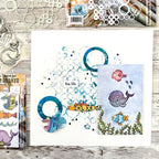 AALL & Create Plenty of Fish A7 Clear Stamps aall858 sea life
