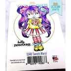 La-La Land Crafts Cling Stamp Sweets Marci 5548