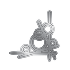 Gemini Entwined Circles Dies gem-md-ele-enci Detailed Product View