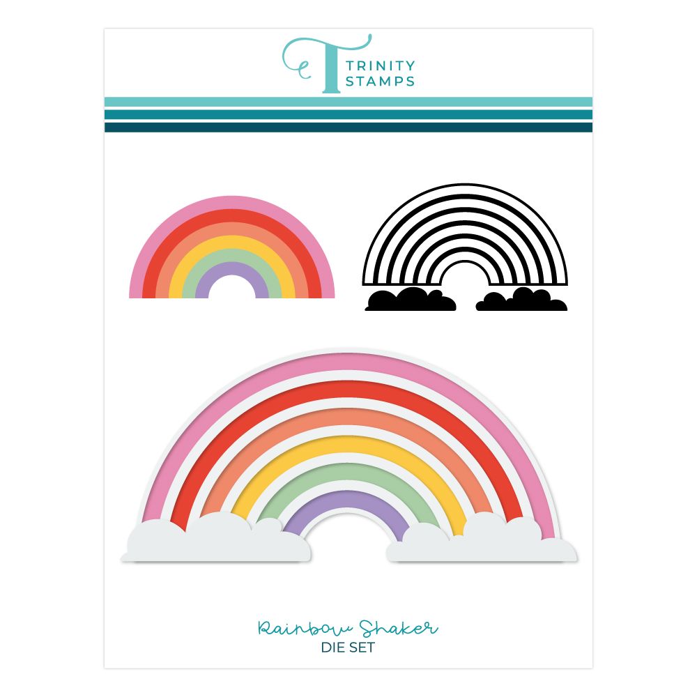 Trinity Stamps Rainbow Shaker Dies tmd-280