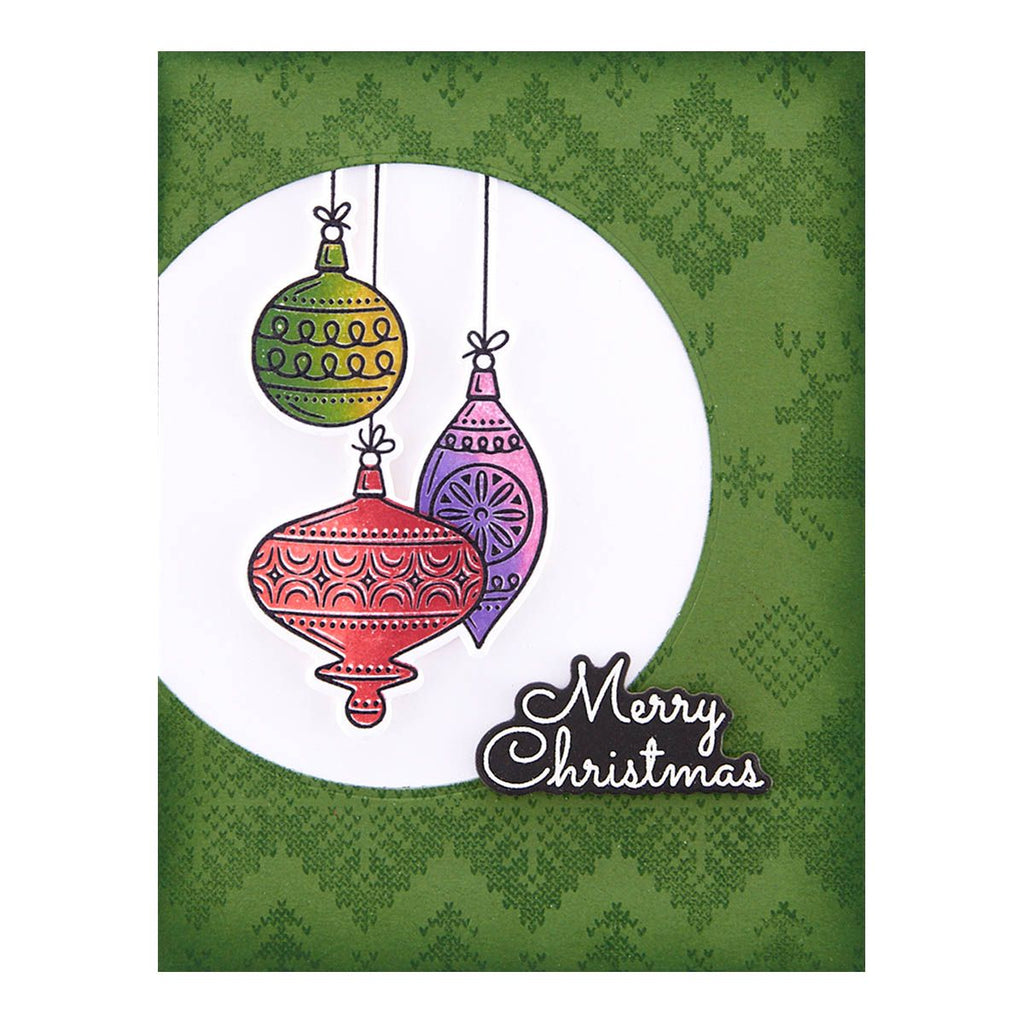 S5-606 Spellbinders Retro Holiday Etched Dies by Simon Hurley ornaments