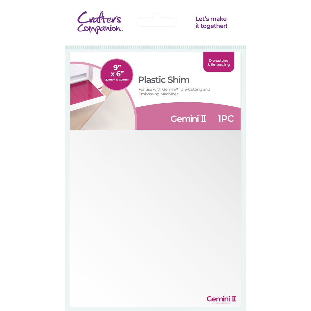 Gemini II 9 x 6 Plastic Shim gemii9x6-acc-plas