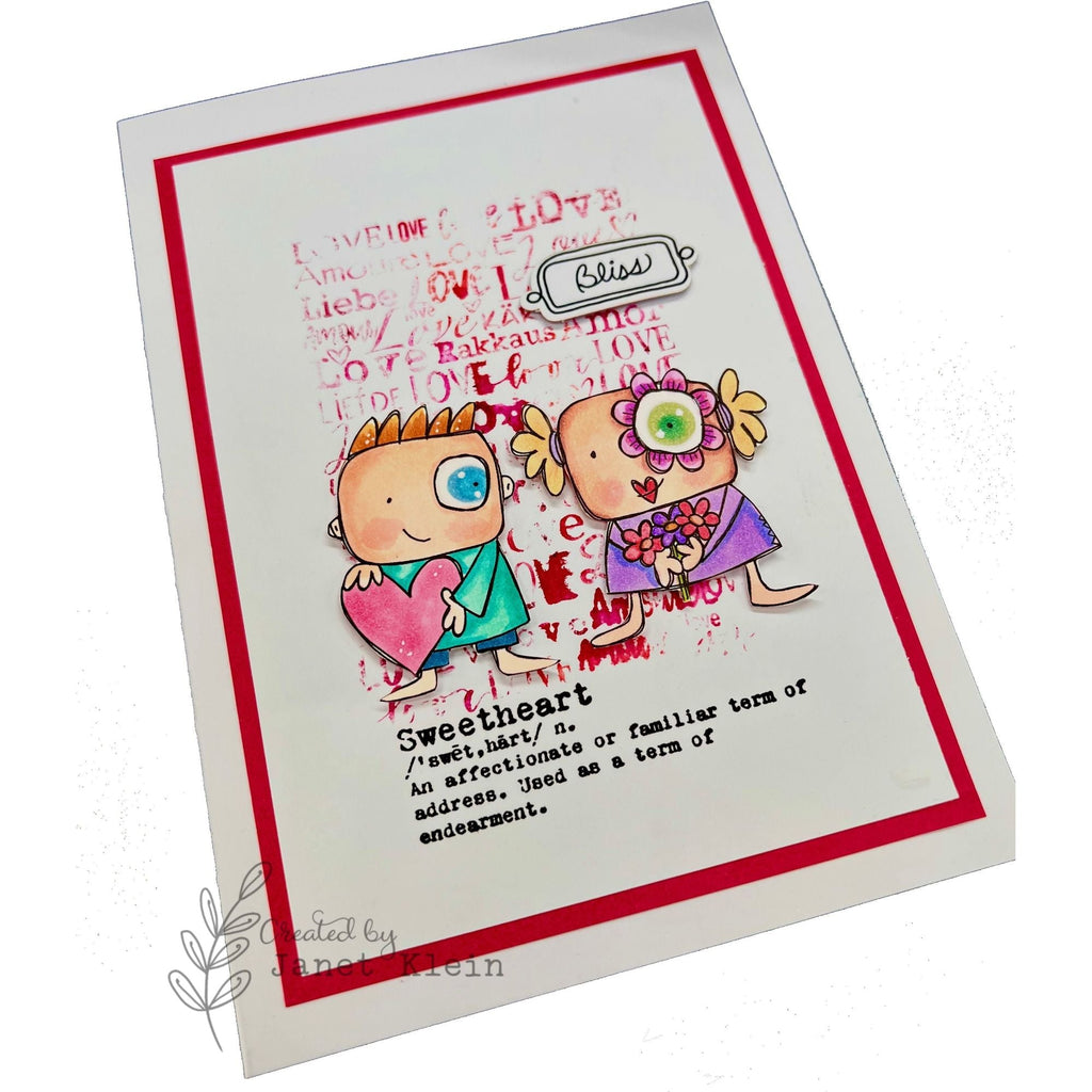 AALL & Create Amour A7 Clear Stamp 939 sweetheart