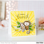 Pretty Pink Posh Fruit Salad Clear Stamps Monkey