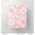 Altenew Mini Delight Granny Squares Clear Stamp and Die Set ALT7862BN pink