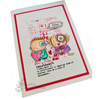 AALL & Create Define Love A7 Clear Stamp Set 938 sweetheart