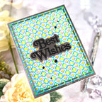 Creative Expressions Diamonds in Making Mini Stencils cemlsdiam best wishes