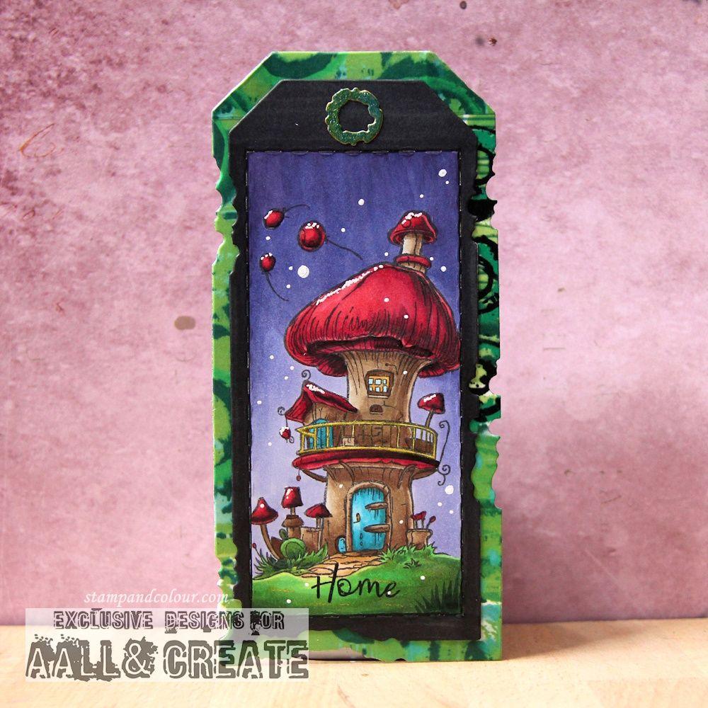 AALL & Create Tag It Yourself Dies 27 mushroom