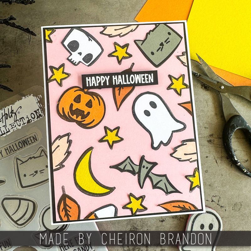Tim Holtz Cling Rubber Stamps Tiny Frights cms468