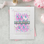 Creative Expressions Chaotic Order Mini Stencils cemlscha hooray