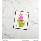 Altenew Spark Joy Decorative Flowers Stencil and Hot Foil Plate Set ALT7789BN Hugs