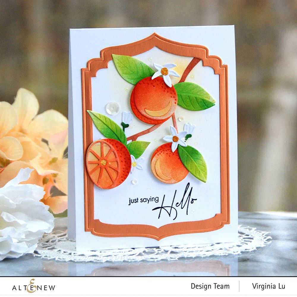 Altenew Ornate Nesting Dies ALT7869 fruit