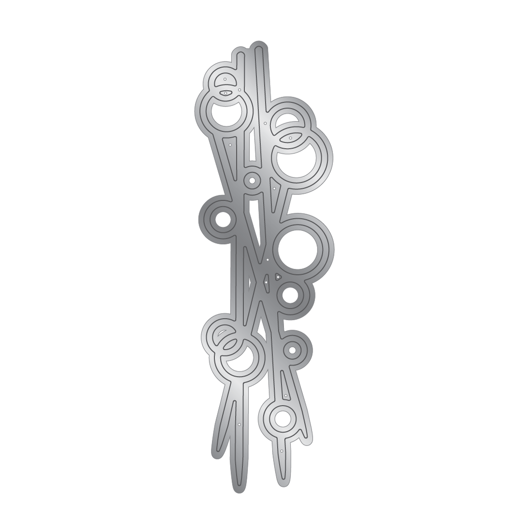 Gemini Entwined Circles Dies gem-md-ele-enci Detailed Die View