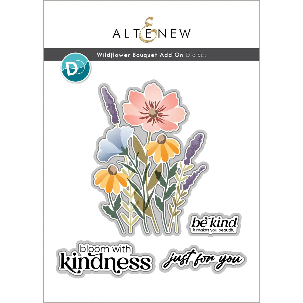 Altenew Dynamic Duo Wildflower Bouquet Add-On Die Set alt8087