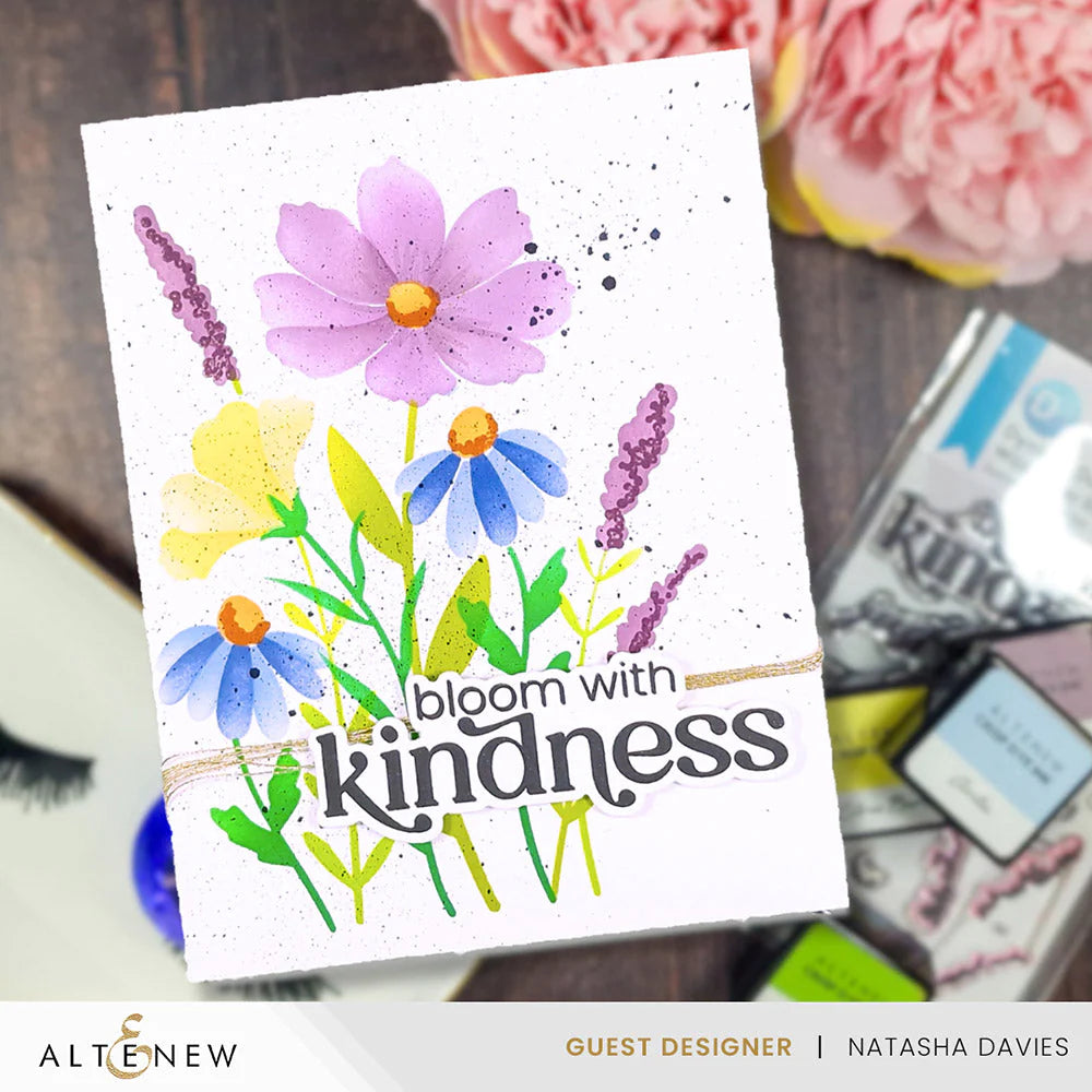 Altenew Dynamic Duo Wildflower Bouquet Add-On Die Set alt8087 kindness