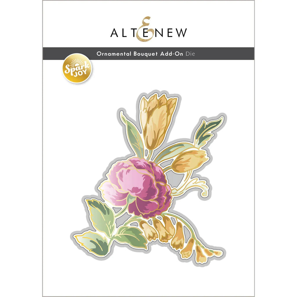Altenew Spark Joy Ornamental Bouquet Add on Die alt8103