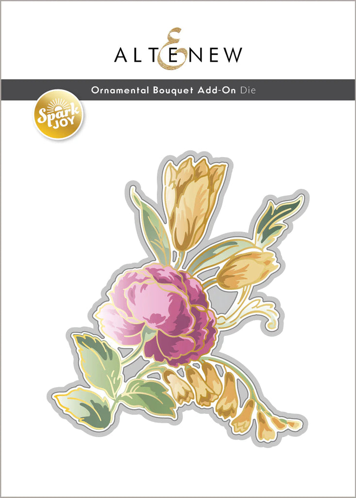 Altenew Spark Joy Ornamental Bouquet Add on Die alt8103