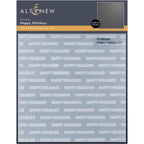 Altenew HAPPY HOLIDAYS 3D Embossing Folder ALT7337