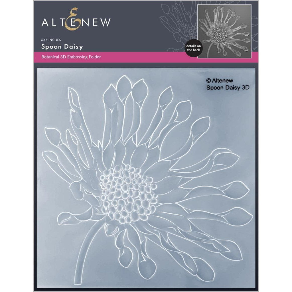 Altenew SPOON DAISY 3D Embossing Folder ALT6332