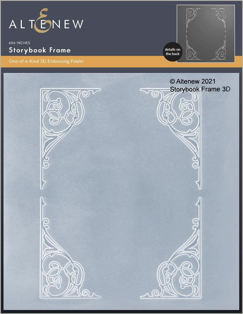 Altenew STORYBOOK FRAME 3D Embossing Folder ALT4952