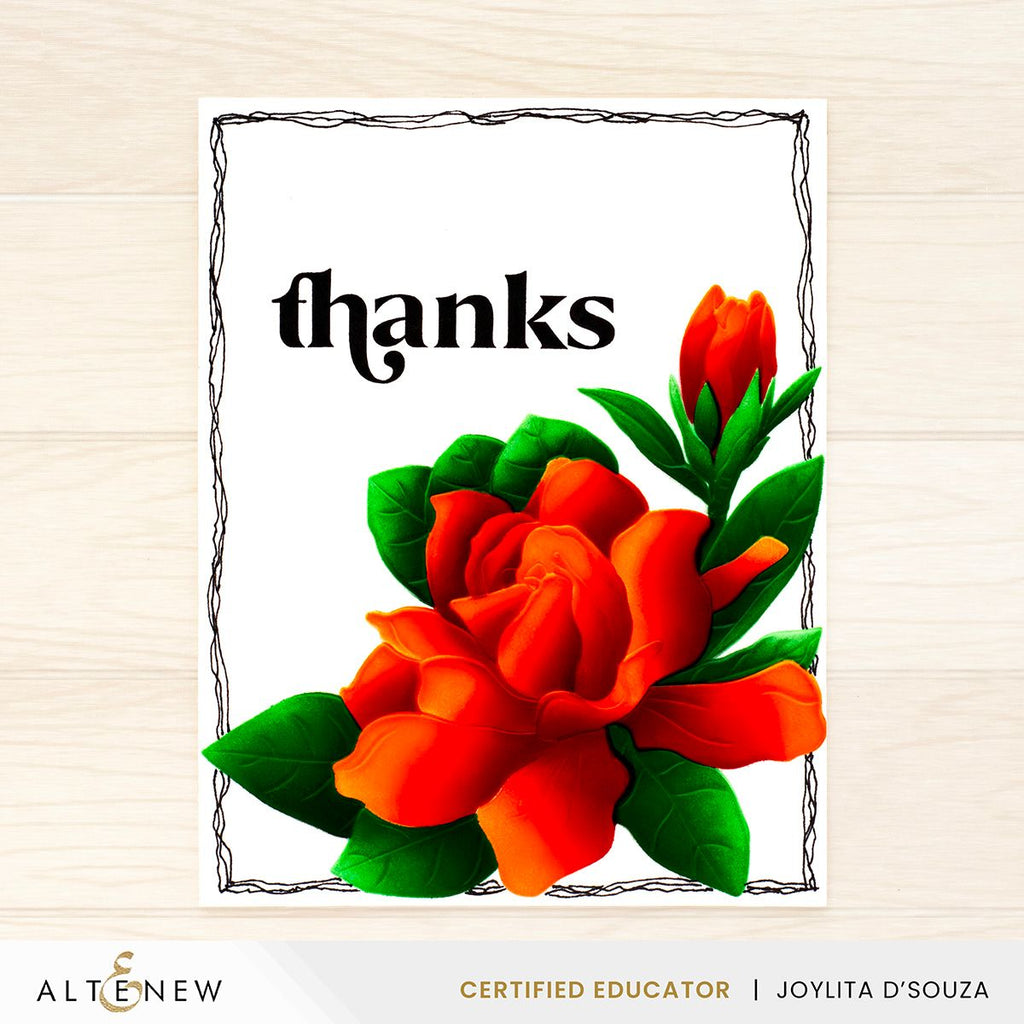 Altenew Craft Your Life Project Kit Graceful Gardenias alt8683bn thanks