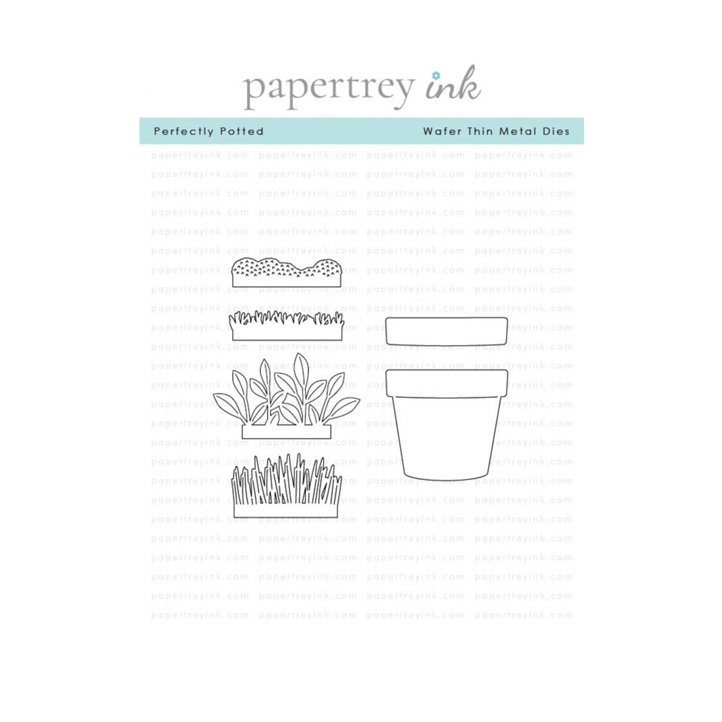 Papertrey Ink Perfectly Potted Dies pti-0987