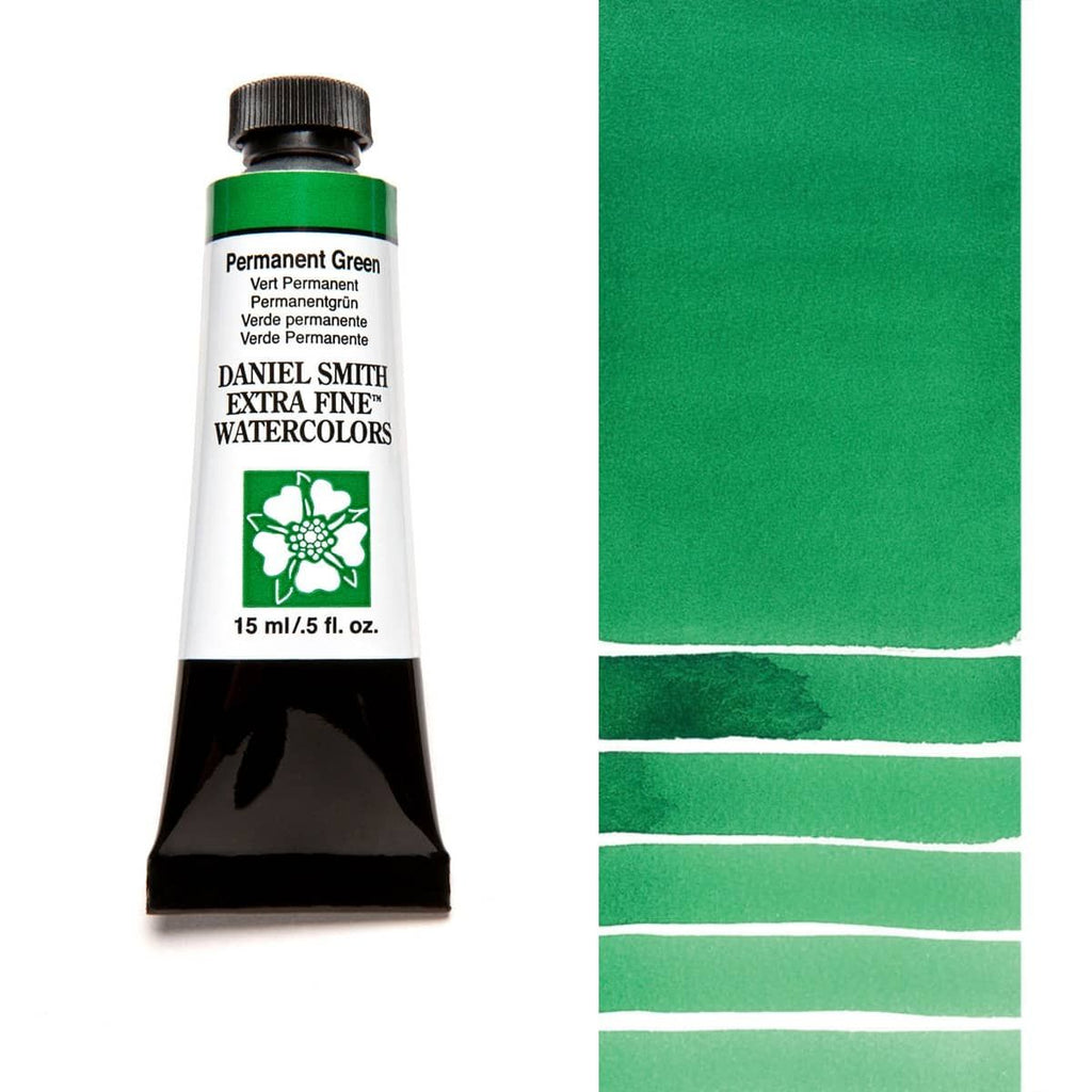 Daniel Smith Permanent Green 15ml Extra Fine Watercolor 284600070