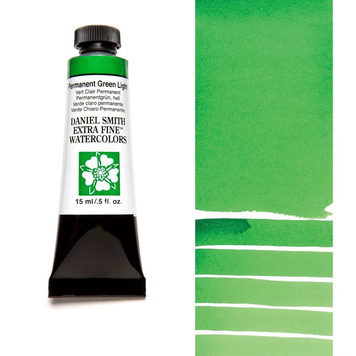 Daniel Smith Permanent Green Light 15ml Extra Fine Watercolor 284600067