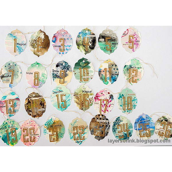 Simon Says Stamp Petal Tipped Labels Wafer Dies 8013sd You Are My Favorite Christmas Countdown | color-code:ALT14