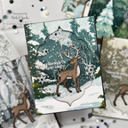 Simon Says Stamp Petal Tipped Labels Wafer Dies 8013sd You Are My Favorite Winter Card | color-code:ALT15